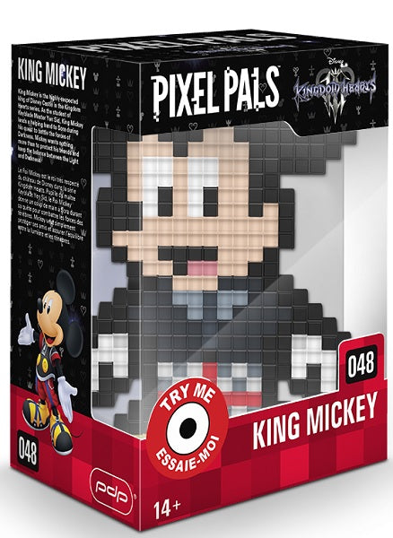 Pdp - Pixel Pals Kingdom Hearts King Mickey Pdp - Pixel Pals Kingdom Hearts King Mickey